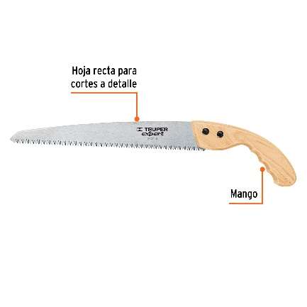 Scie À Main De Taille 33 Cm Lame Droite Manche De Bois