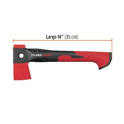Hache Veste 35 Cm Manche De Nylon