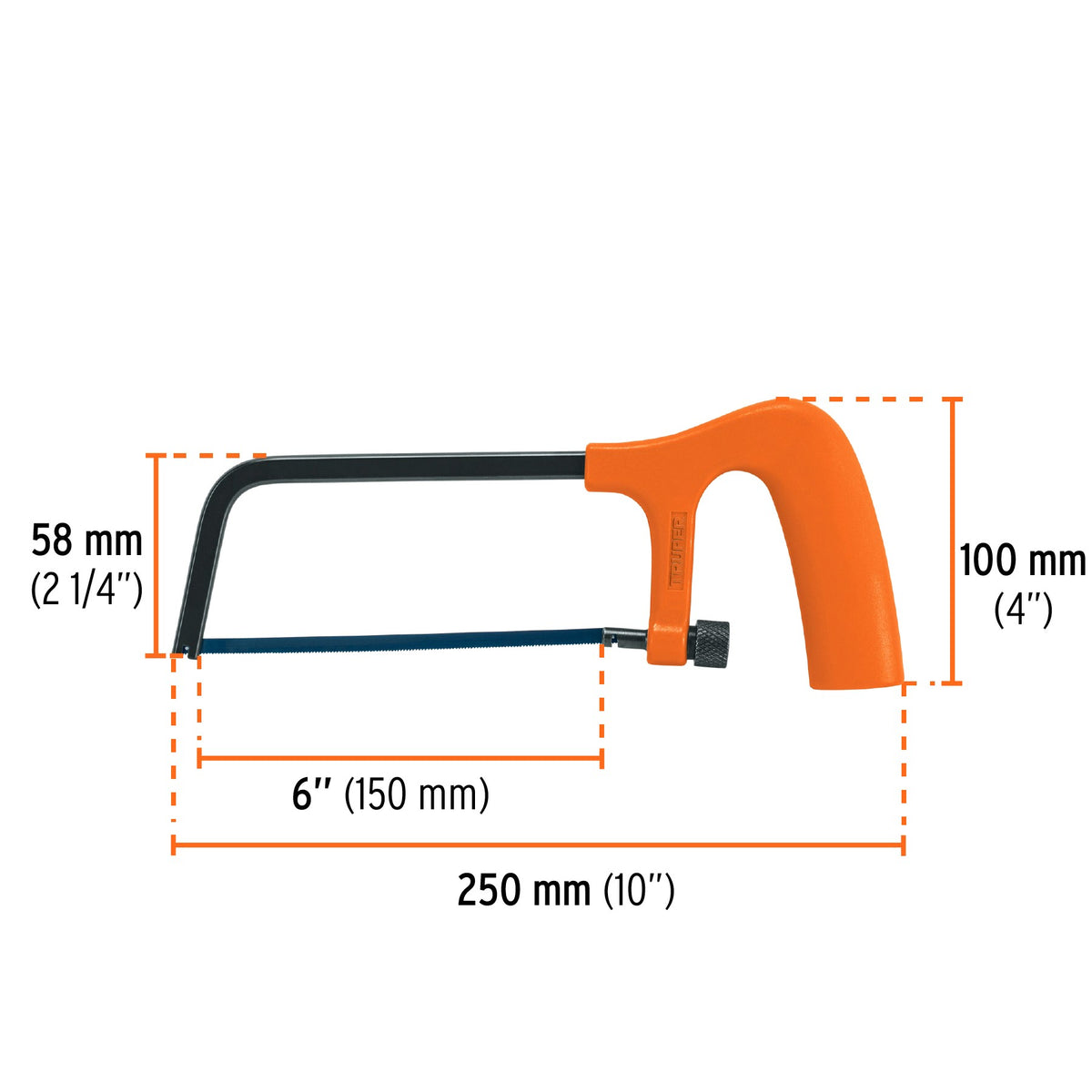 Arc Junior De Acier Et Scies À Métaux Inclus Scie À Métaux De 15 Cm