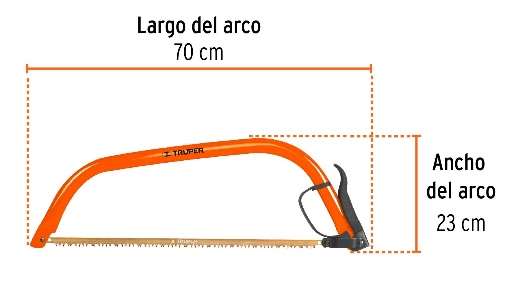 Arc Jardinier Tubulaire Taille: 61 Cm
