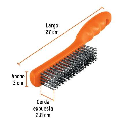 Brosse De Fil De Fer 64 Pinceaux Acier Inoxydable