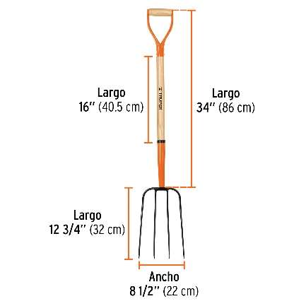 Fourche Forgé 4 Dents Poignée Et Longueur: 121 Cm Lot: 3 P