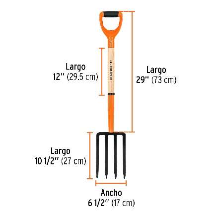 Fourche Pour Jardin Longueur: 97 Cm Lot: 3 P