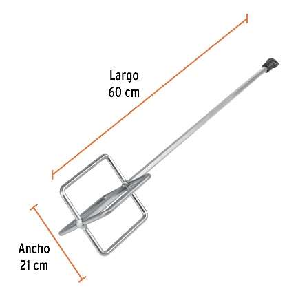 Mélangeur Pour Mortier Hauteur: 60 Cm Largeur: 12 Cm