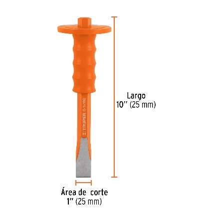 Ciseau À Froid De Chrome Vanadium Longueur: 25 Cm Cale: 25 Mm