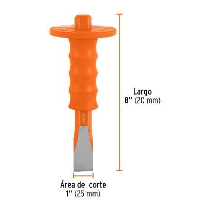 Ciseau À Froid De Chrome Vanadium Longueur: 20 Cm Cale: 25 Mm