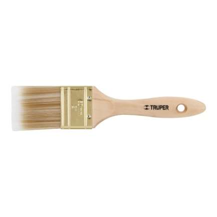 Brosse À Peindre Droite Manche De Bois Longueur: 50 Mm