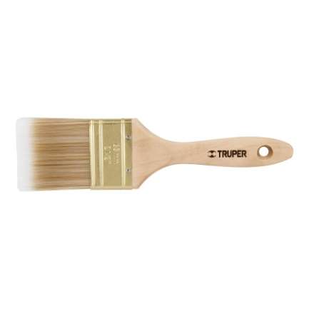 Brosse À Peindre Droite Manche De Bois Longueur: 63 Mm