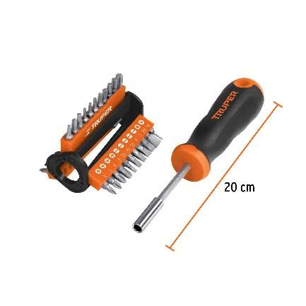 Tournevis Avec 36 Embouts Tournevis Embouts Chrome Vanadium Magnétiques Électronique