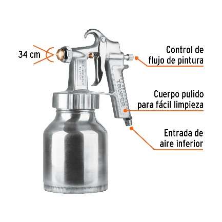 Pistolet Pour Peindre Basse Pression 1,5Mm 20 À 50 Psi Douille 1 L