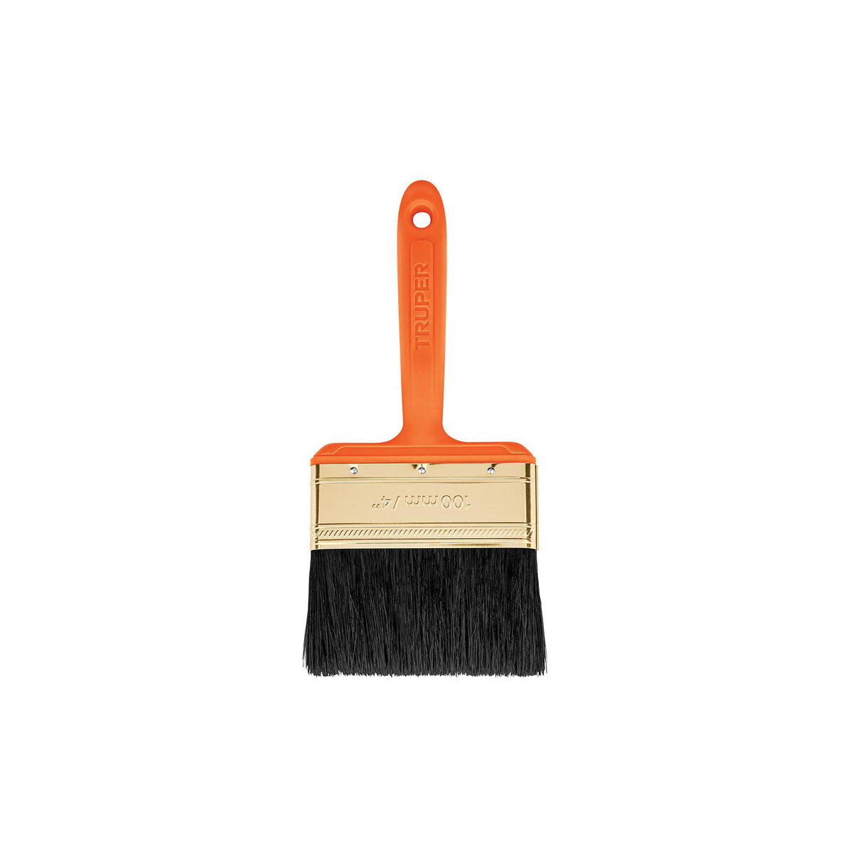 Pinceau manche plastique orange
