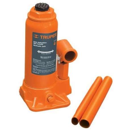 Cric De Bouteille 4 Tonne Hauteur Min: 19,5 Cm Max: 38 Cm