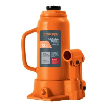 Cric De Bouteille 12 Tonne Hauteur Min: 23 Cm Max: 47,5 Cm