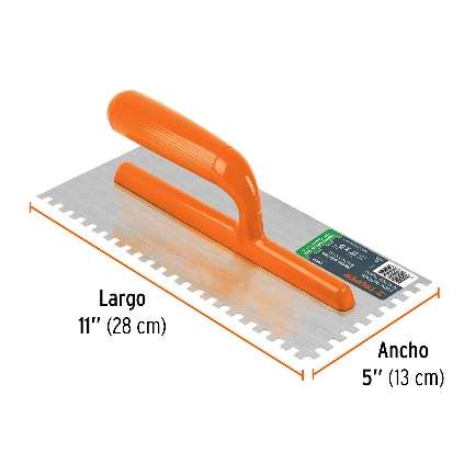 Taloche Bord Carré 28X13Cm Manche De Plastique 6 Rivets