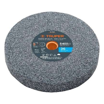 Abrasive Oxyde De Aluminium Grain Épais 36 125 Mm X 19 Mm