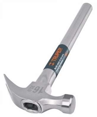 Marteau Tubulaire Griffe Courbe 450G Manche 38 Cm