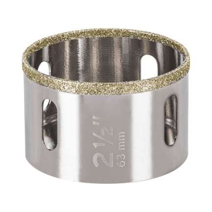 Scie-Cloche Avec Diamant Taille 64 Mm
