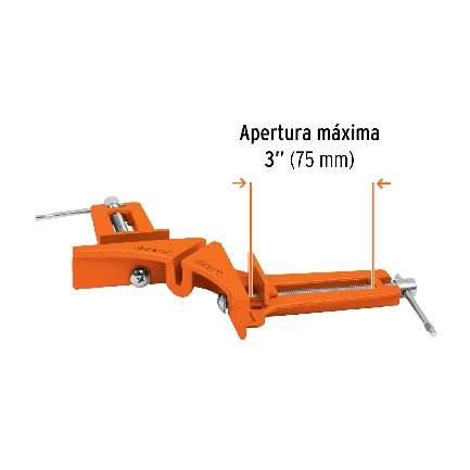 Presse D'Angle Corps De Aluminium 76Mm