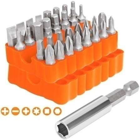 Jeu De Embouts Mixtes 33 Pièces