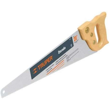 Scie À Main Doré Taille: 61 Cm