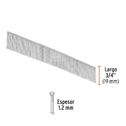 5000 Clous Pour Cloueuse 1,2 Mm X 20 Mm