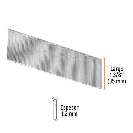5000 Clous Pour Cloueuse 1,2 Mm X 35 Mm