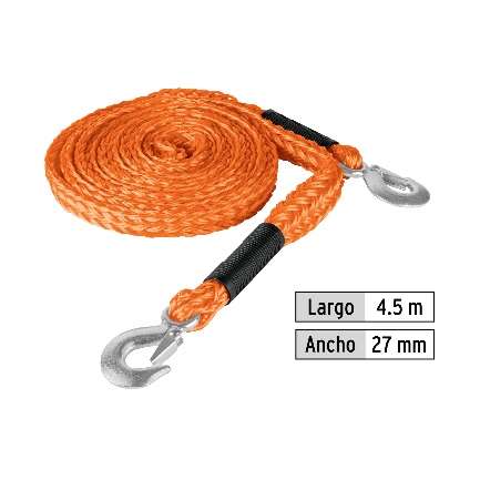 Corde Avec Crochets Remorque Longueur: 4,5M 2000 Kg