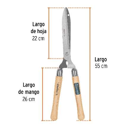 Ciseau Pour Taille Longueur: 55 Cm Manches De Bois Longueur: