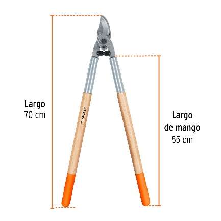 Avec Manches De Bois Avec Prise En Main Longueur: 70 Cm