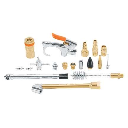 Jeu 18 Accessoires Pneus Nettoyer, Gonfler Et Calibrer