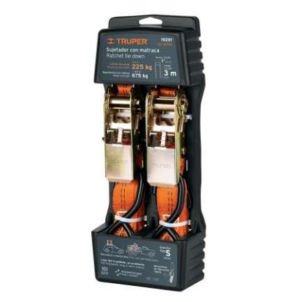 Fixations Avec Cliquet 3 M Charge: 675 Kg