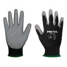 Gants Textiles De Polyester Nylon - Polyuréthane En Paume