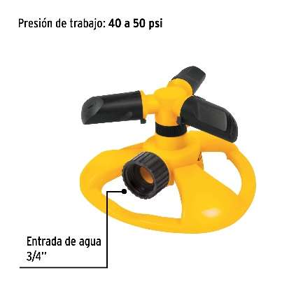 Asperseur Plastique 3 Bras Arrosage 360 º 7 M
