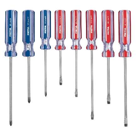 Jeu De 8 Tournevis Embouts Aimantés