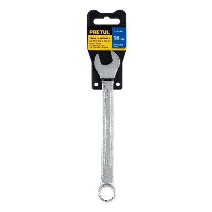 Clé Combinée Chrome Vanadium 16 Mm X 200 Mm