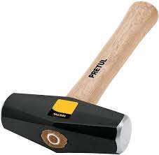 Massette Type Neige 900 G Manche De Bois 27 Cm