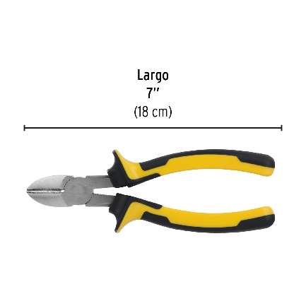 Pince De Coupe Diagonale Taille: 18 Cm