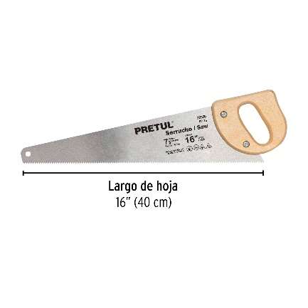 Scie À Main Pretul Taille: 40 Cm