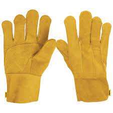 Gants De Croûte De Cuir Résistants À Matériaux Abrasifsrésistants