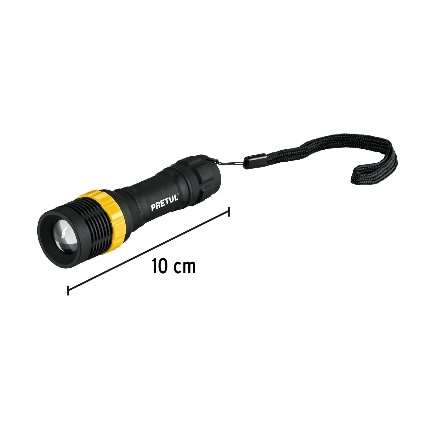 Lampe Torche Plastique 40 Lumens Faisceau Ajustable 80 M
