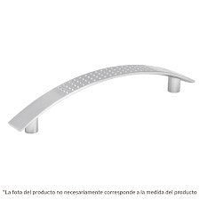 Poignée Nickel Satiné Longueur: 128Mm