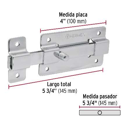 Axe De Barre Plate Titre: 102 Mm