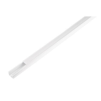 Gouttière 1 Voie, 2 M Avec Ruban Adhésive Gouttière 17 Mm X 20 Mm