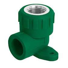 Coude 90° Femelle Filetage Femelle Insert Métallique 1/2"