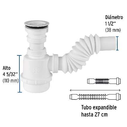 Cepsol Flexible Évier 1-1/2"