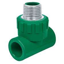 Té Filetage Central Mâle Insert Métallique 1/2"