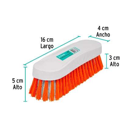 Brosse De Plastique Longueur: 16Cm Largeur: 4Cm
