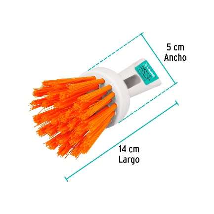 Brosse De Plastique Hauteur Total 14 Cm
